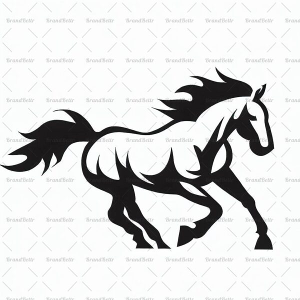 Galoppierendes Pferd